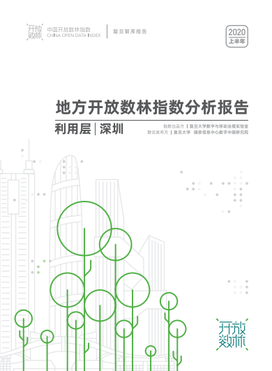 地方开放数林指数分析报告 利用层_深圳（2020上半年）