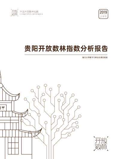 贵阳开放数林指数分析报告（2019上半年）